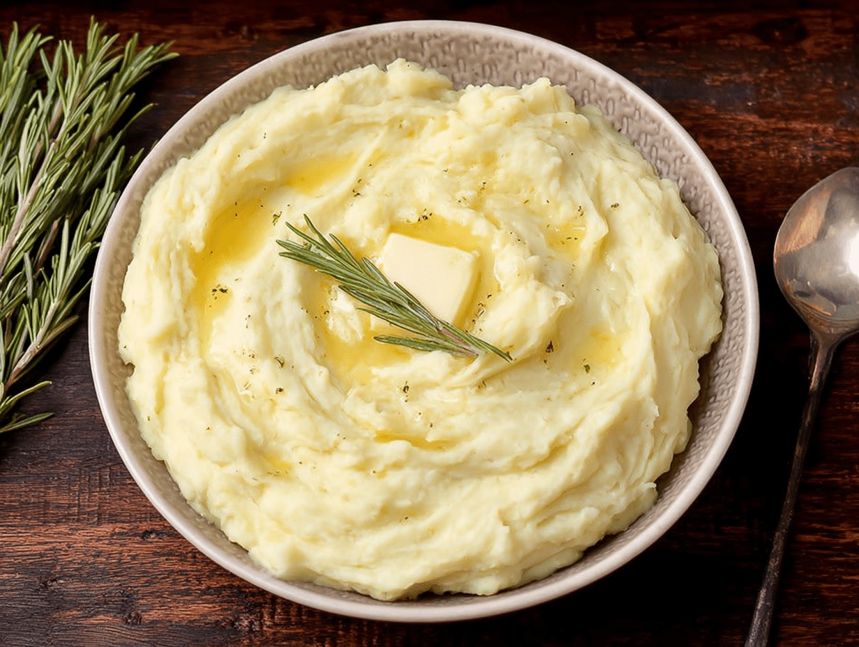 Rosemary Garlic Mashed Potatoes