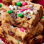 Santa's Trash Cookie Bars