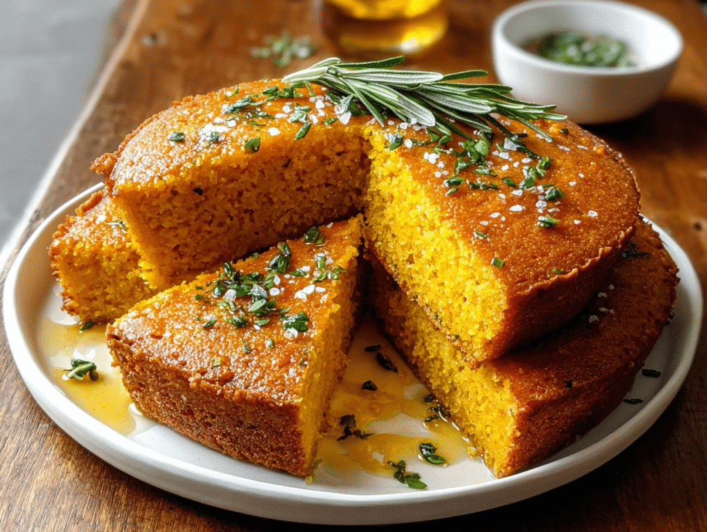 Savory Baked Pumpkin Cornbread