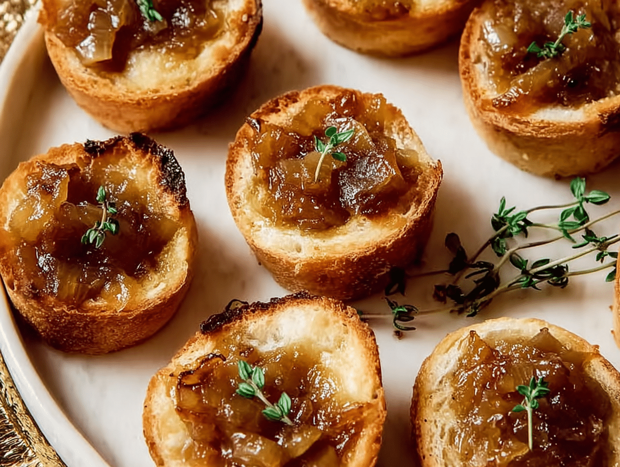 Savory French Onion Soup Bites