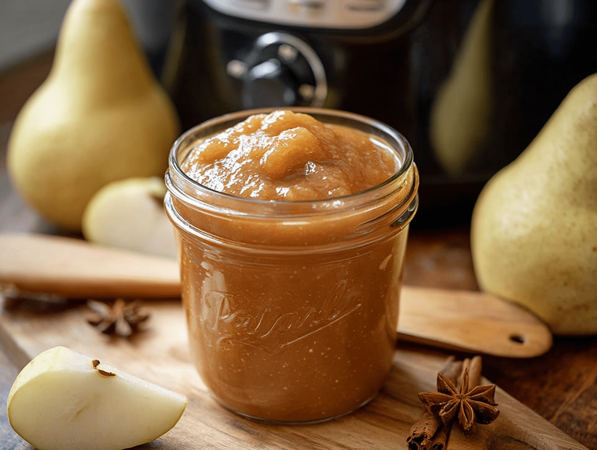 Slow Cooker Apple Pear Butter