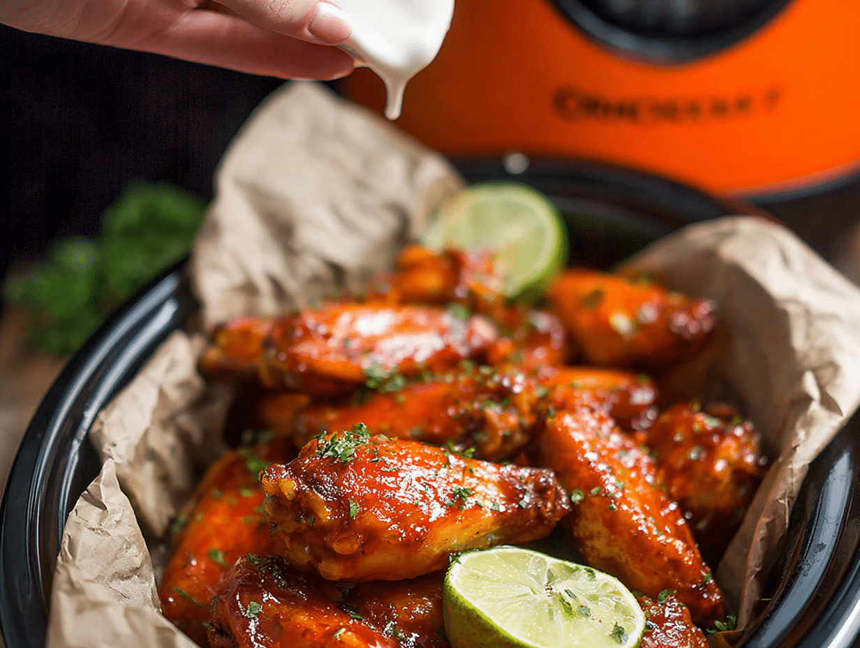 Slow Cooker Buffalo Wings