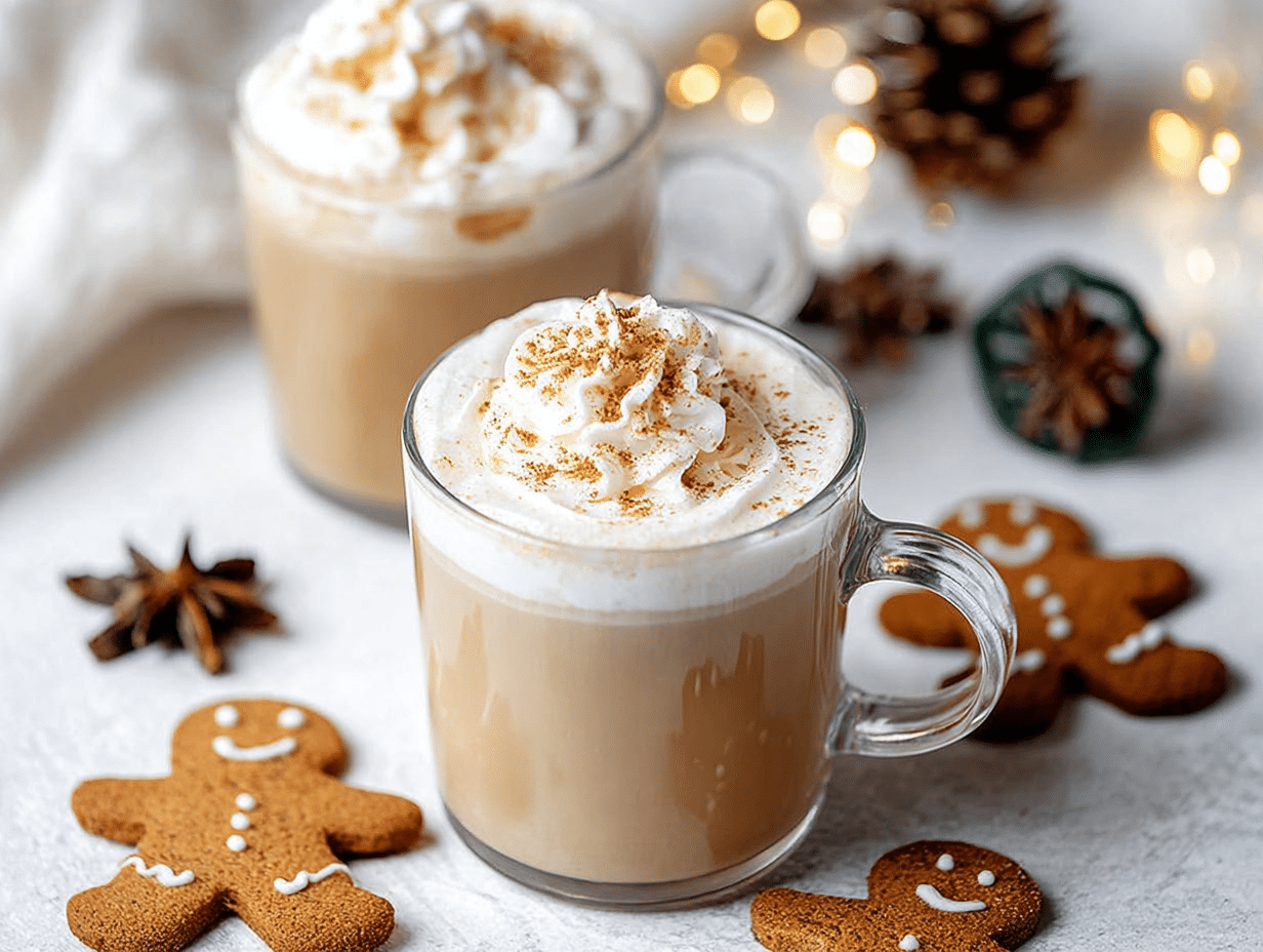 Starbucks Gingerbread Latte