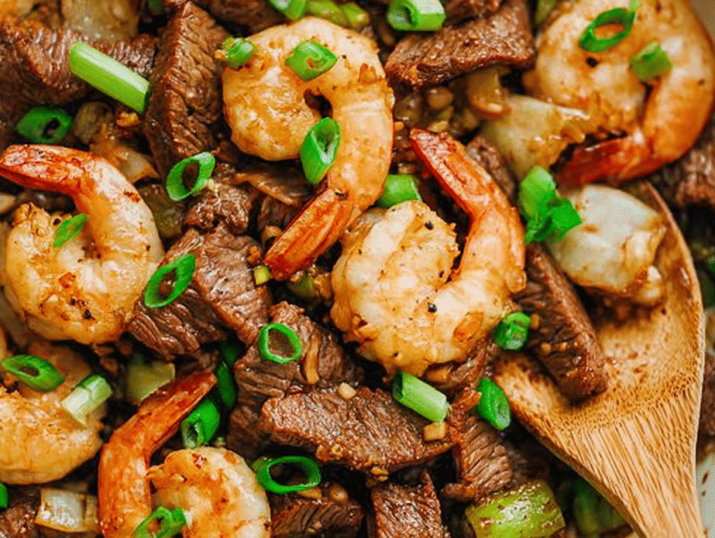 Steak and Shrimp Stir-Fry