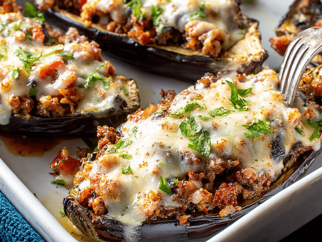 Stuffed Eggplant