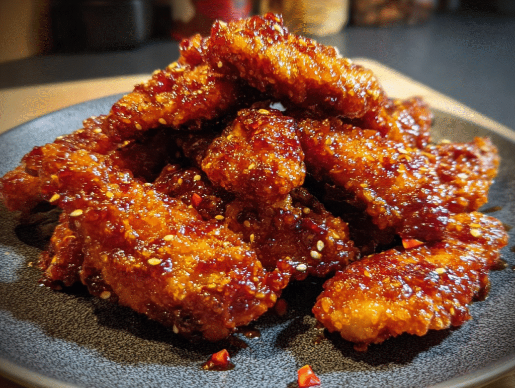Sweet and Spicy Chicken Wings