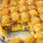 Tater Tot Sausage Breakfast Casserole