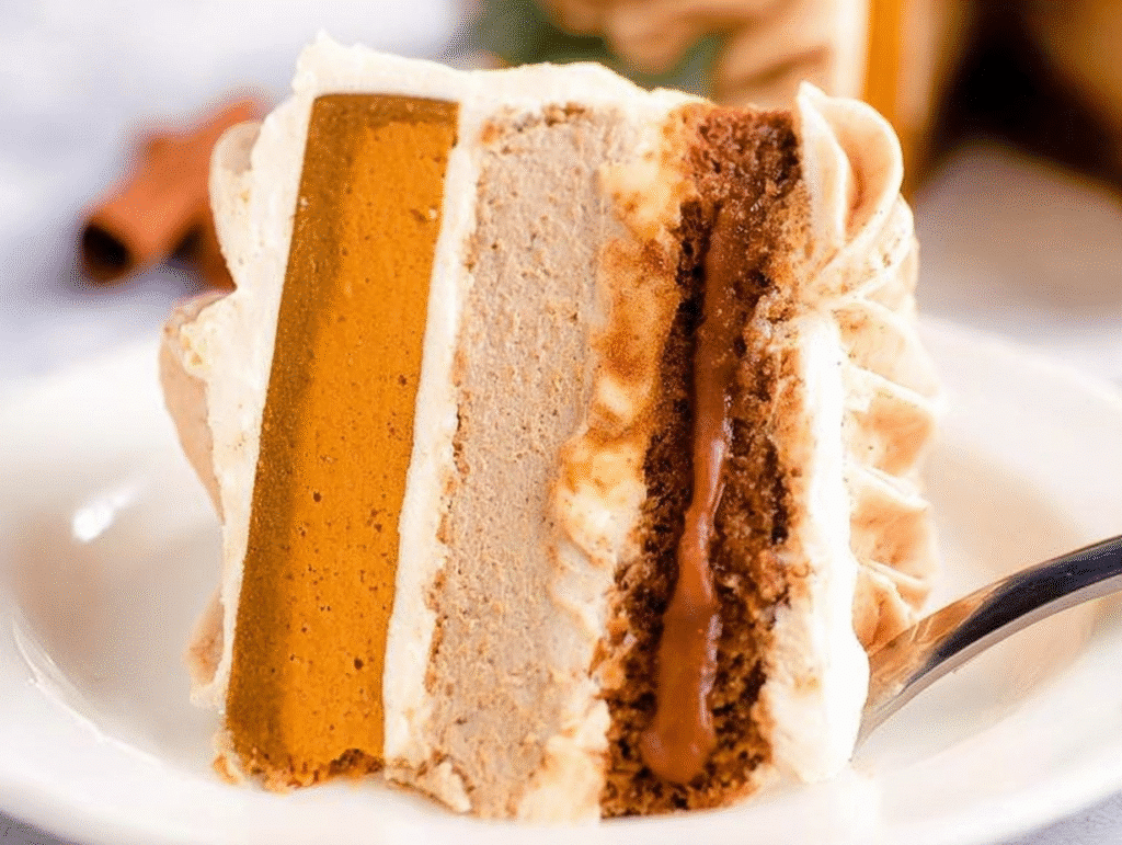 Thanksgiving Pie Cake