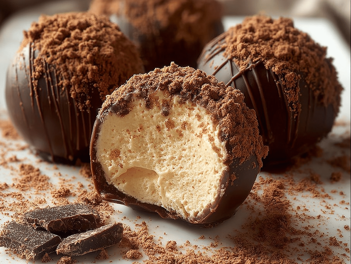 Tiramisu Truffles Sweet Delight