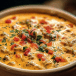 Cheesy Rotel Ranch Queso