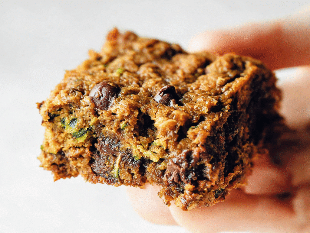 Chocolate Chip Zucchini Bars