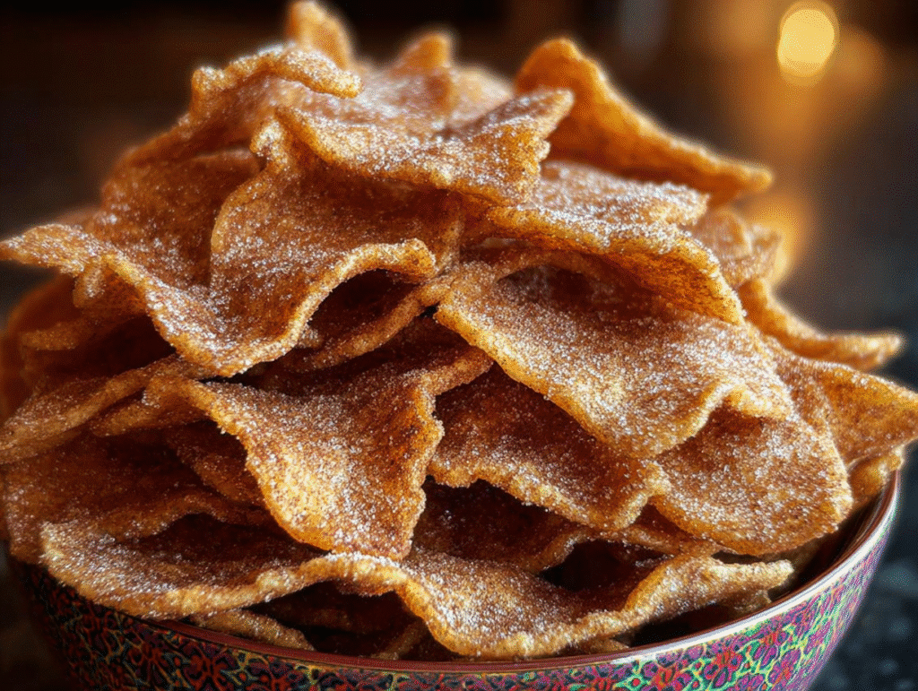 Christmas Eve Cinnamon Crisps