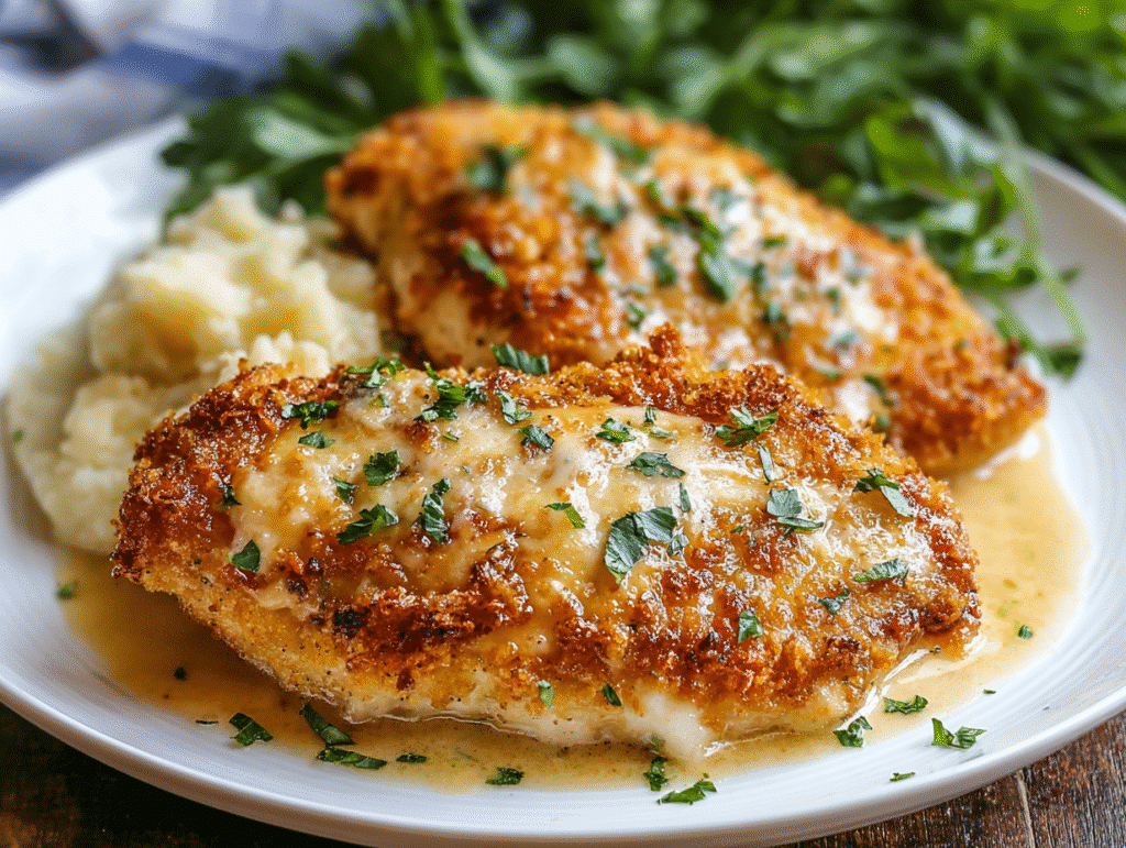Copycat Longhorn Parmesan Crusted Chicken
