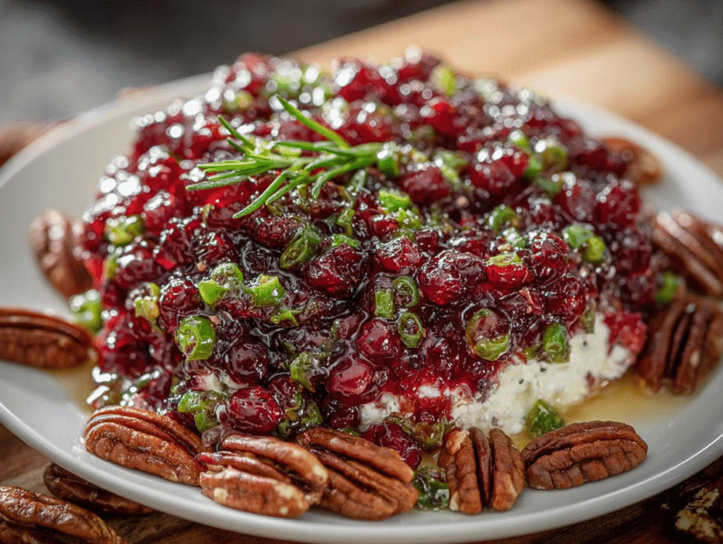 Cranberry Jalapeño Honey Dip