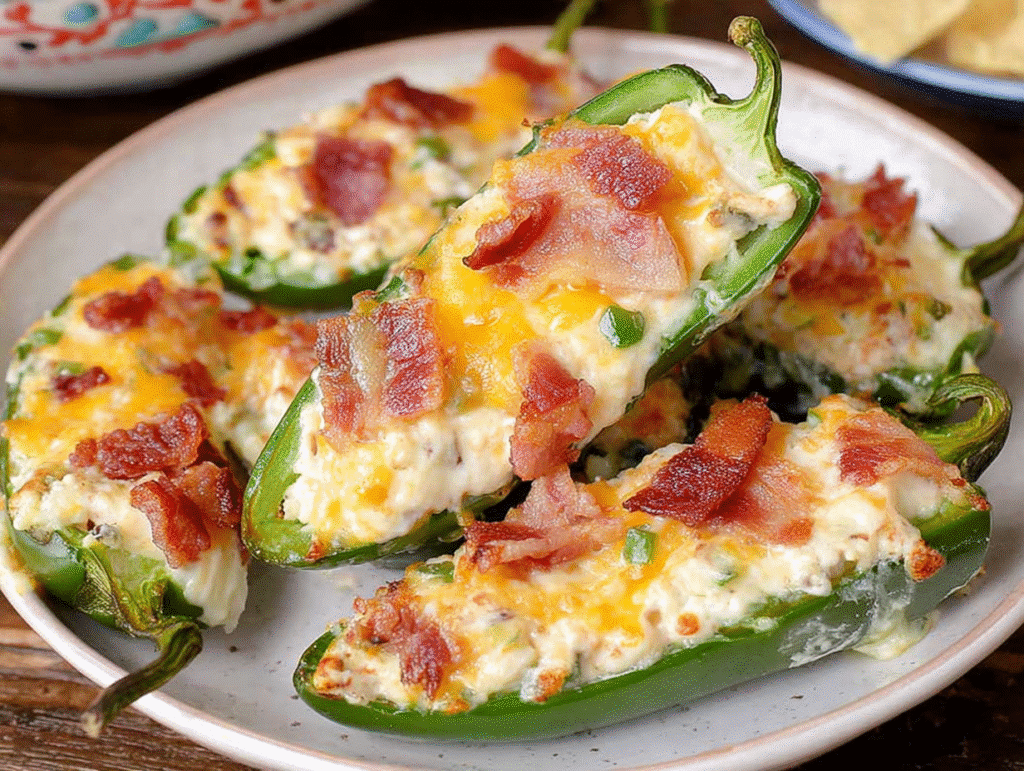 Creamy Jalapeño Poppers