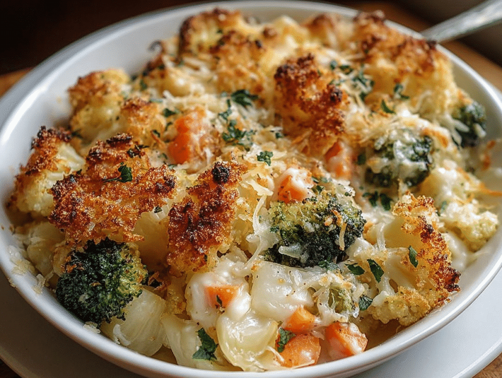 Creamy Winter Vegetable Casserole