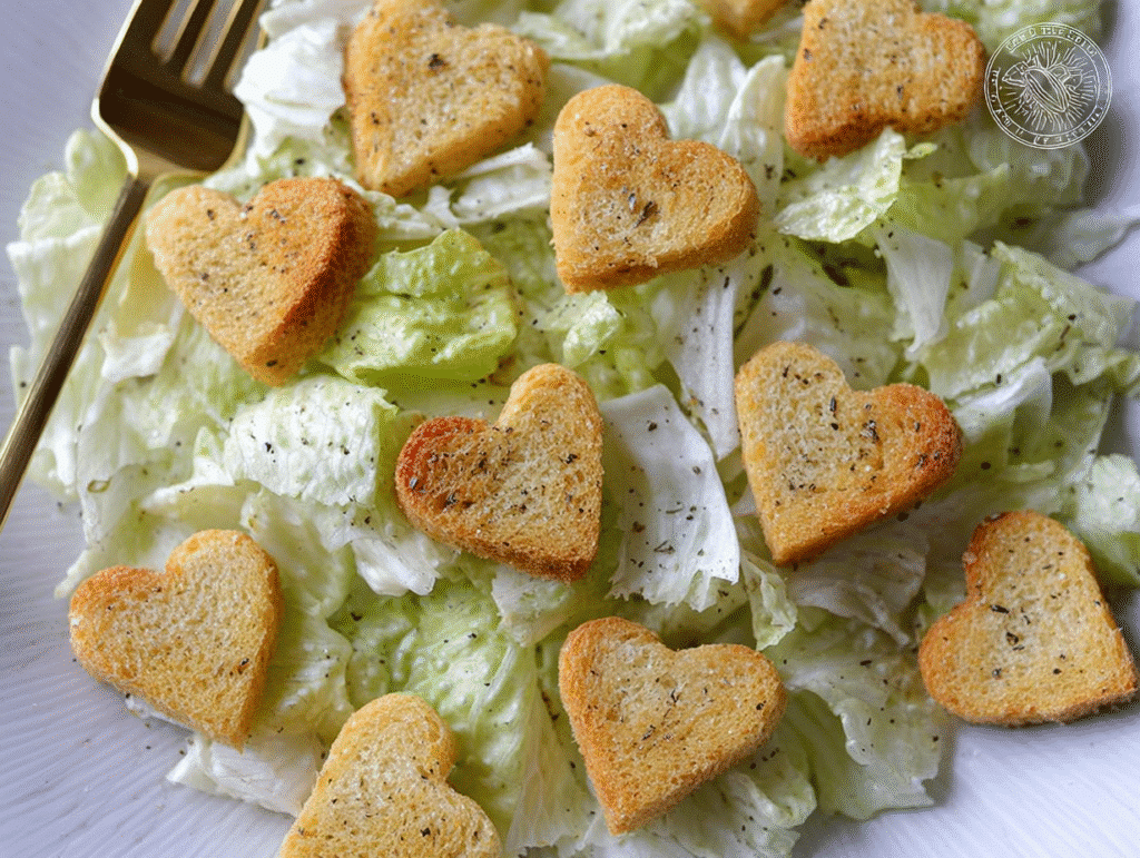 Heart Croutons