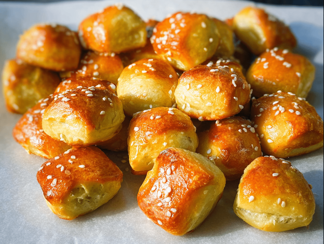 Homemade Soft Pretzel Bites