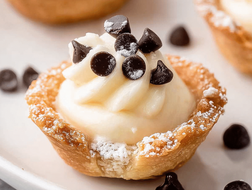 Mini Cannoli Cups
