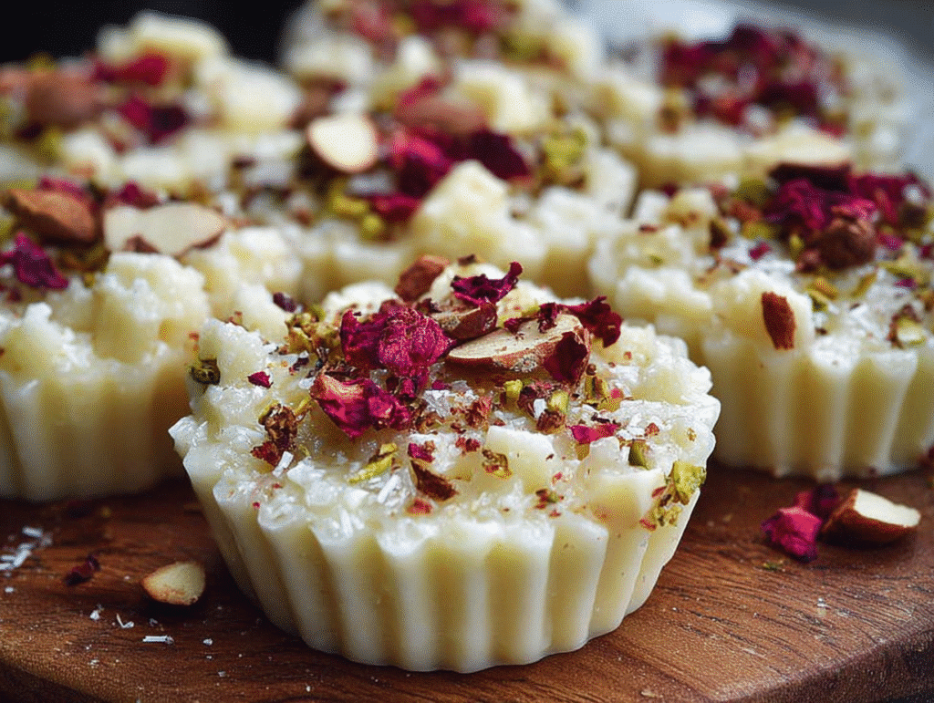 Muffin Pan White Christmas Crackles