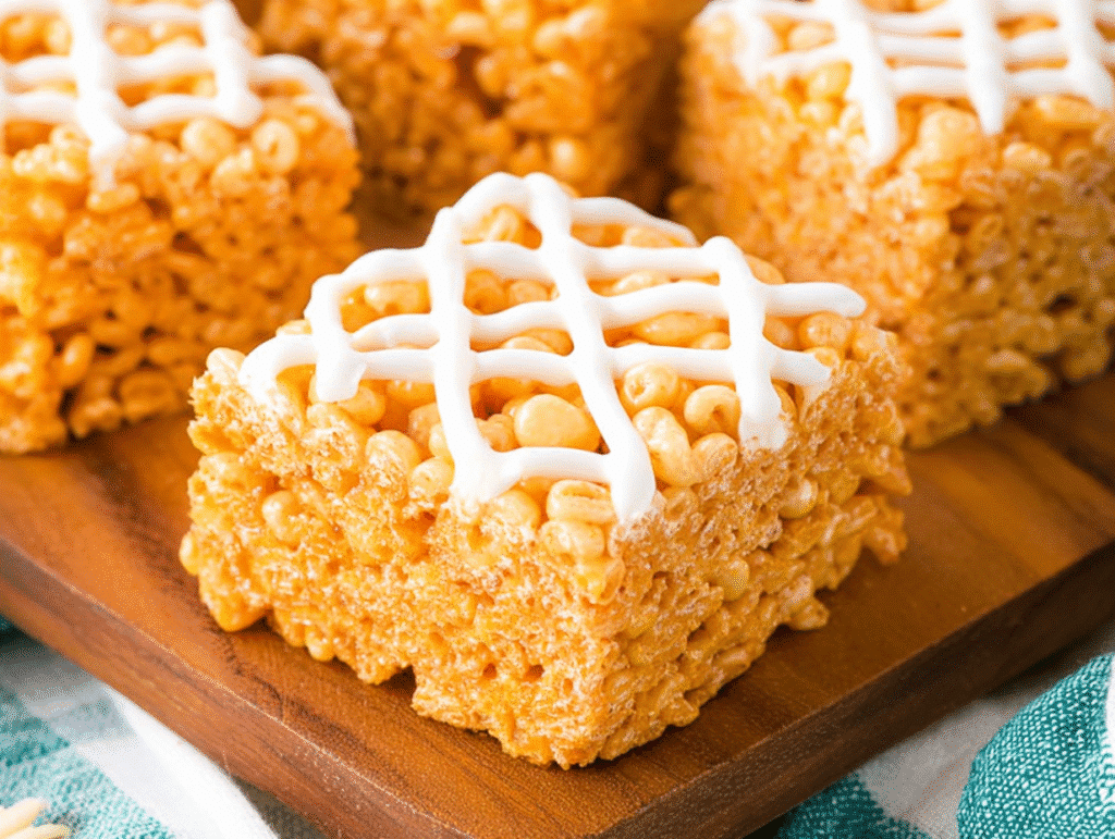 Pumpkin Spice Rice Krispie Treats