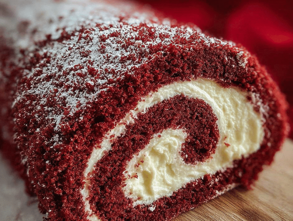 Red Velvet Cake Roll