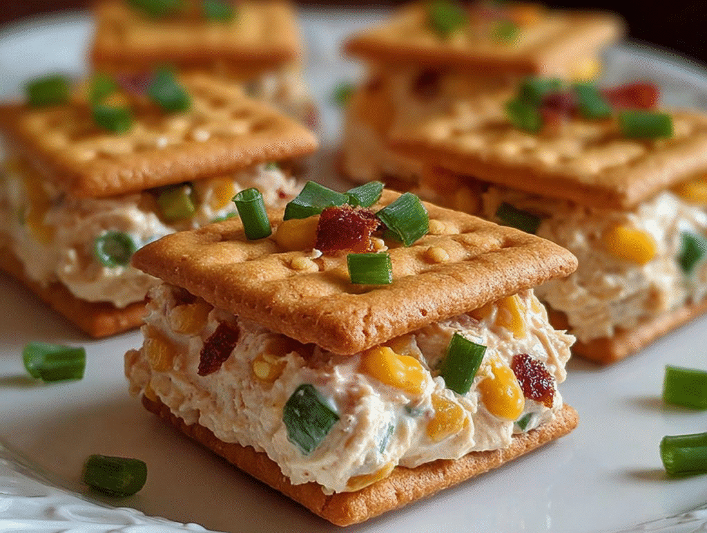 Ritz Cracker Party Sandwiches