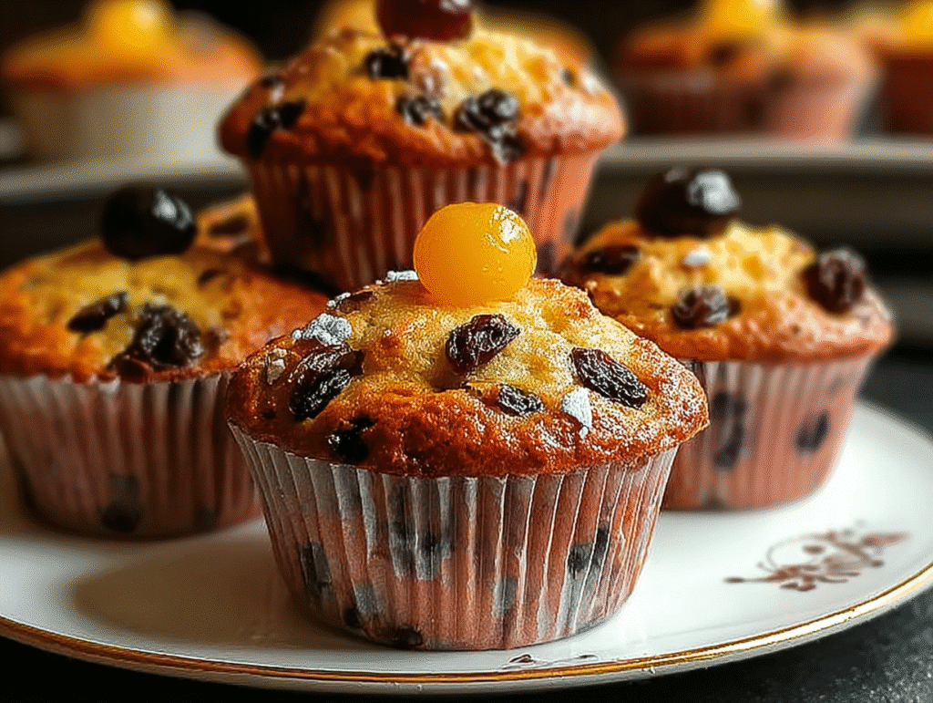 Simnel Muffins