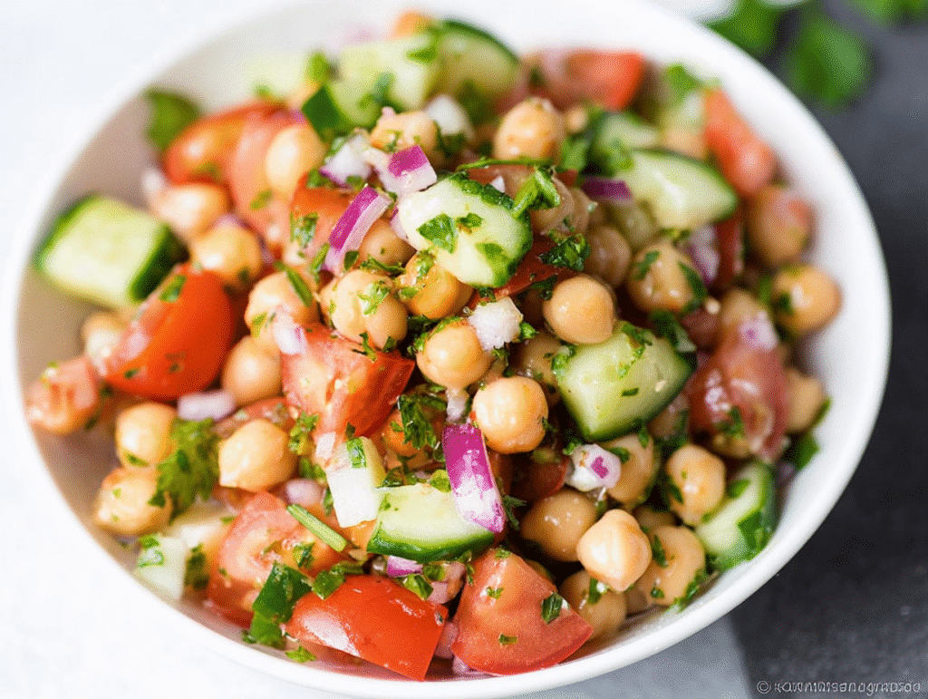 Vegan Chickpea Salad