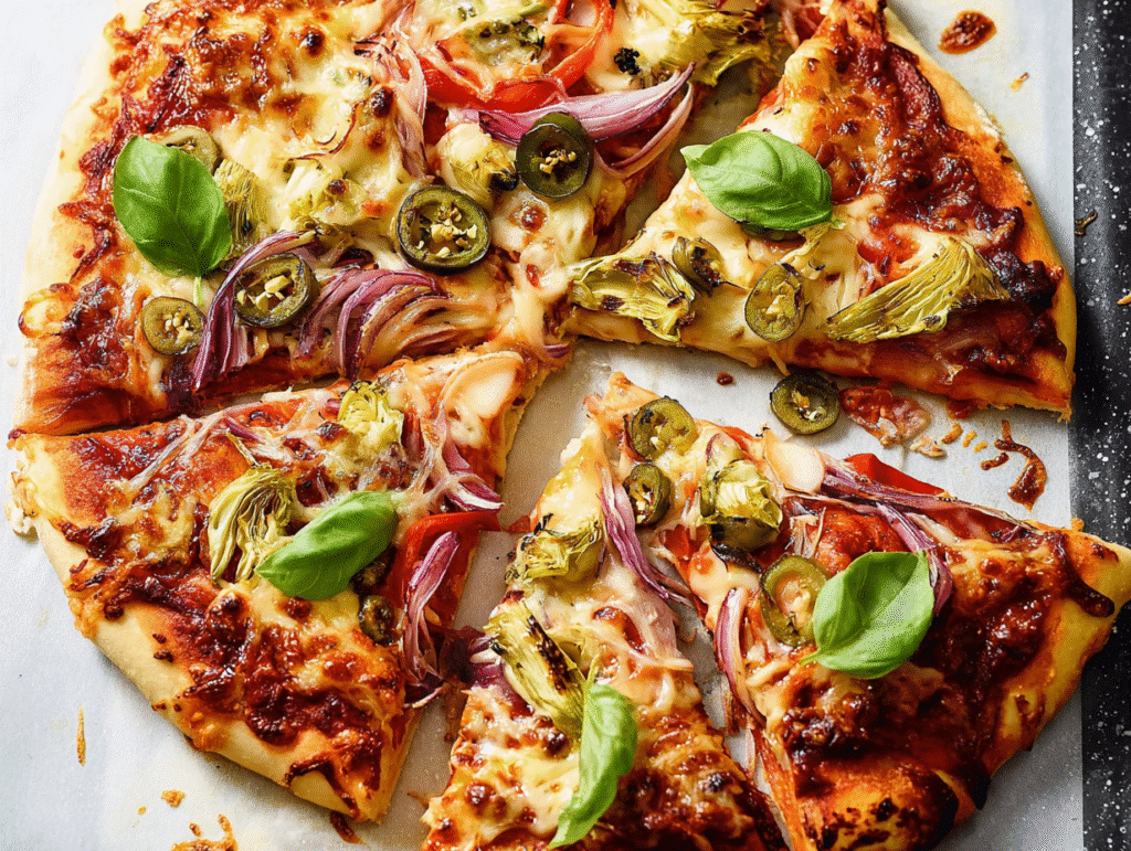 Veggie Pizza for One