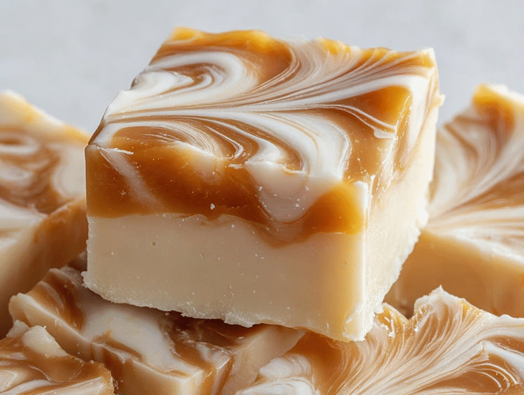 White Chocolate Caramel Fudge