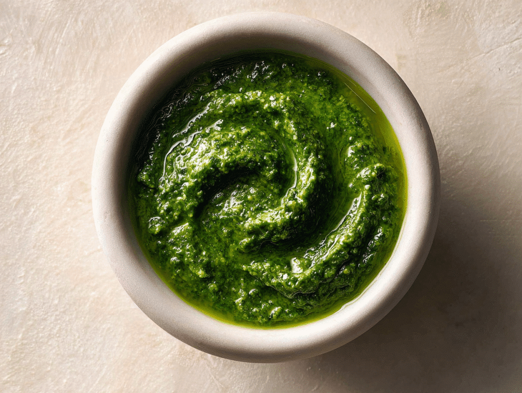 Wild Pesto Garlic Sauce