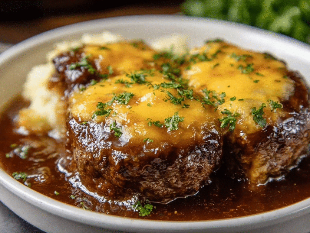 Amish Hamburger Steak Bake