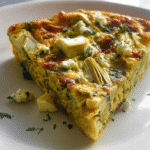 Artichoke Leek Frittata