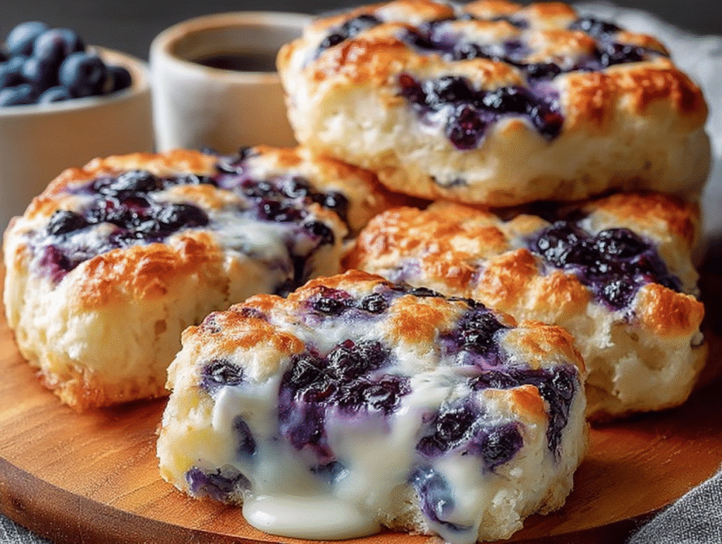 Blueberry Cream Cheese Bread