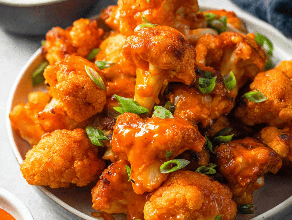 Buffalo Cauliflower Bites