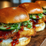 Chicken Bang Bang Sliders