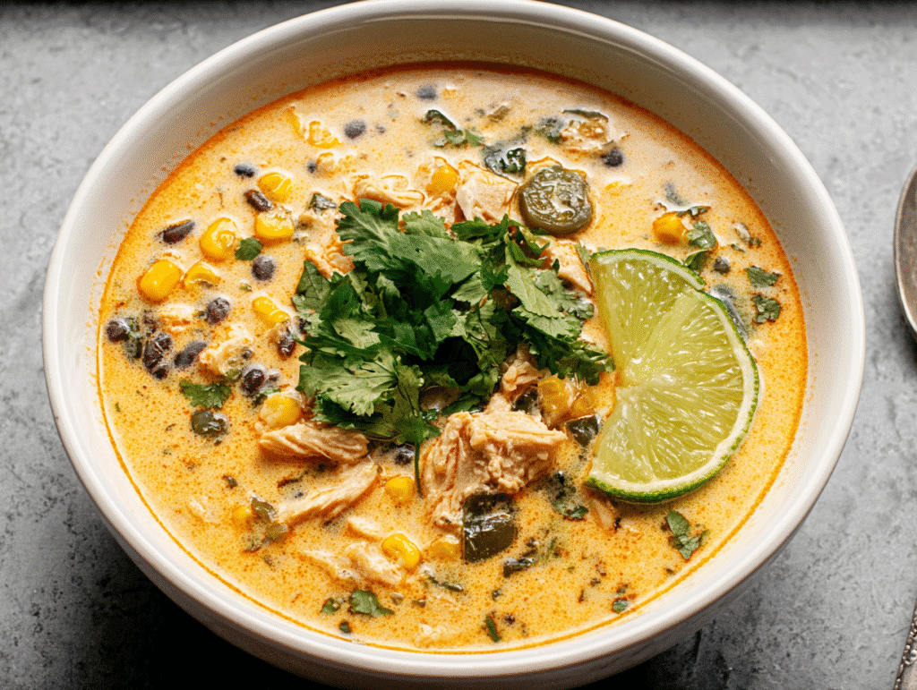 Chicken Poblano Soup