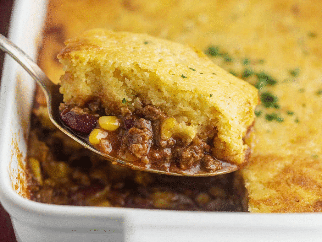 Cowboy Cornbread Casserole