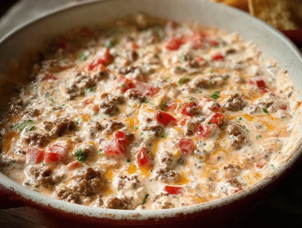 Cream Cheese Sausage Dip