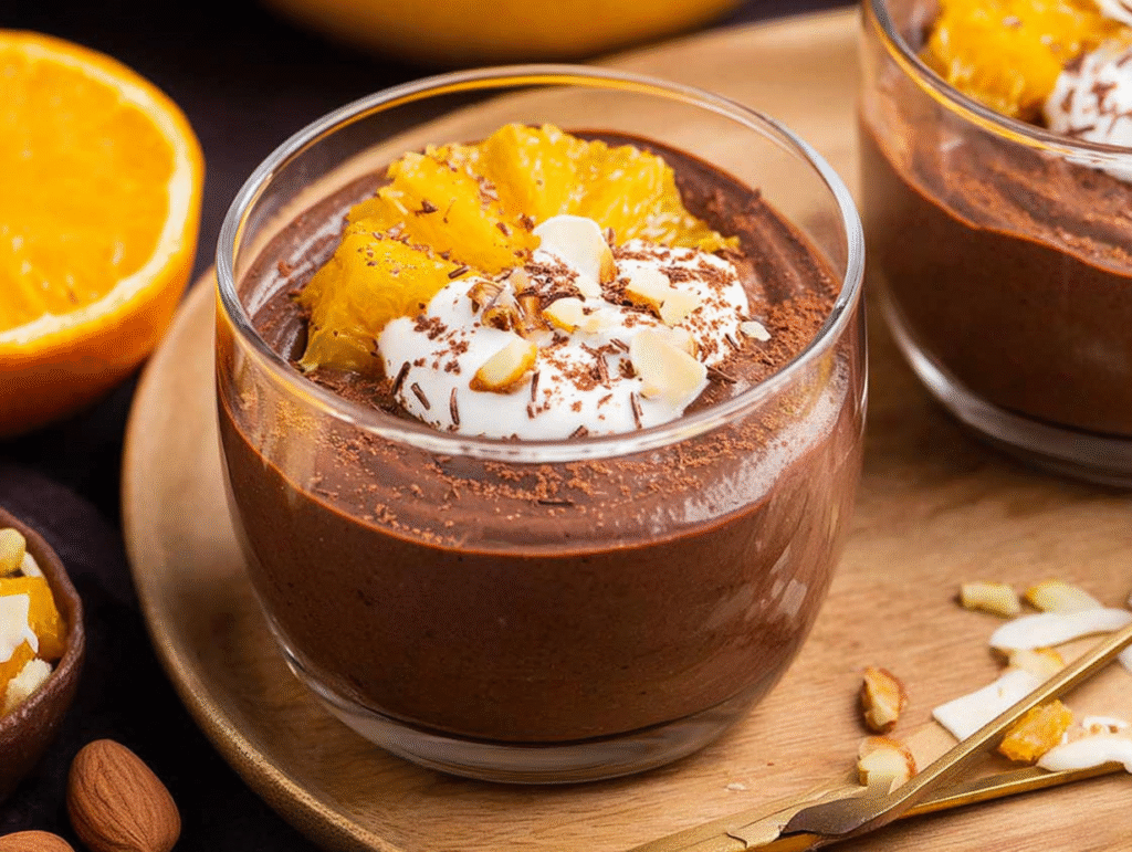 Dark Chocolate Orange Mousse