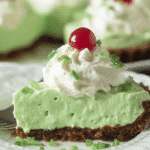 Delicious Chocolate Shamrock Pies Recipe for St. Patrick's Day