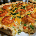 Florida Shrimp Cheddar Pie