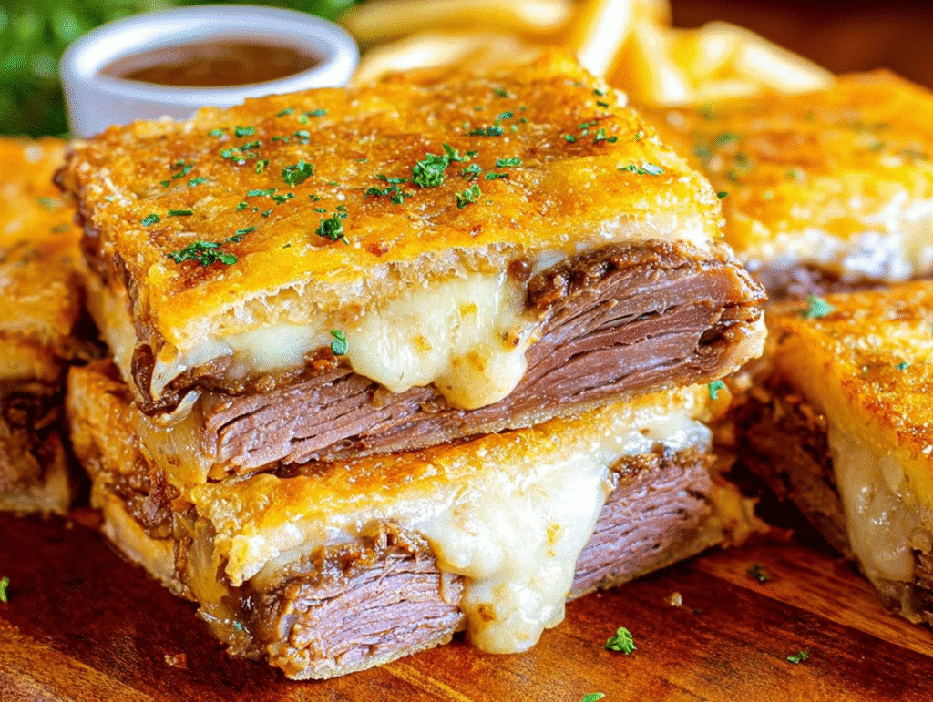 French Dip Squares