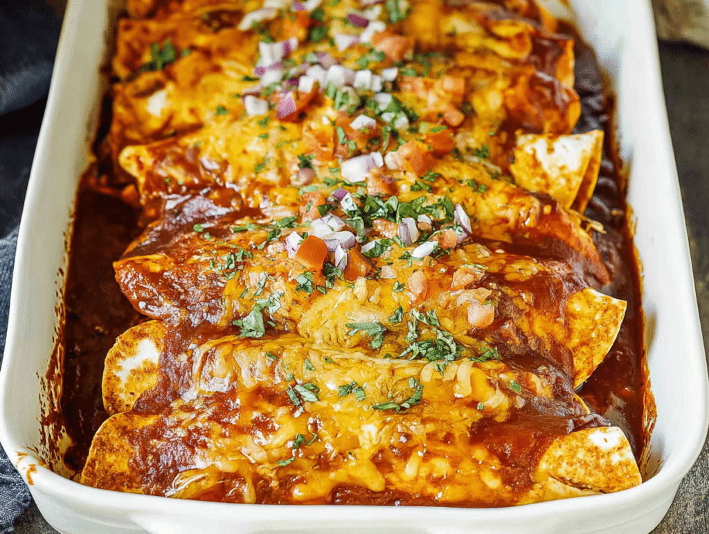 Healthy Chicken Enchiladas