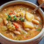 Hearty Potato Bean Soup