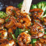 High-Protein Honey Garlic Shrimp