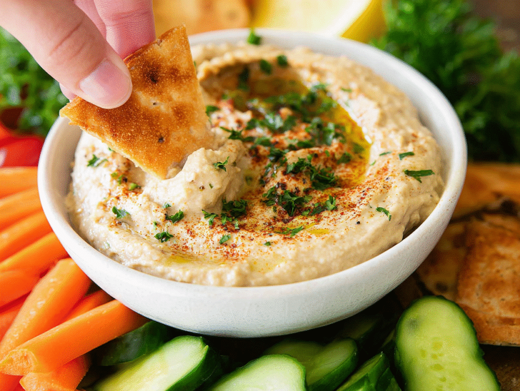 Homemade Baba Ganoush (Eggplant Dip)