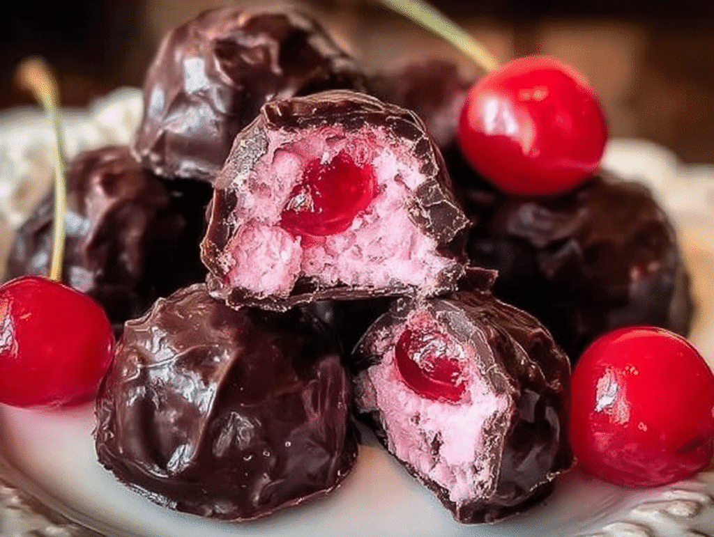 Homemade Cherry Mash Candy