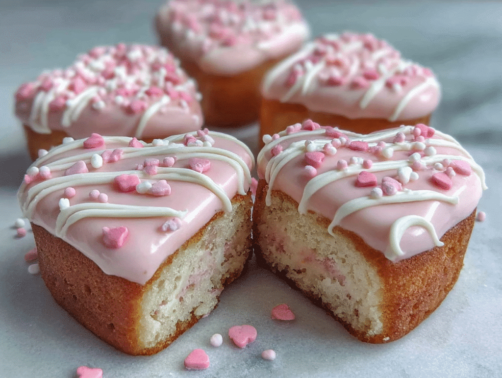 Homemade Little Debbie Valentine Cakes